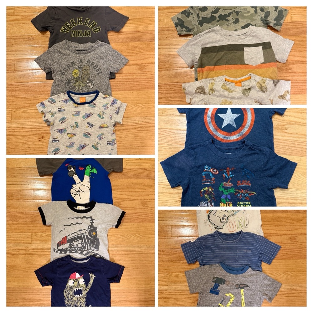 Assorted Graphic T-Shirts for Kids
